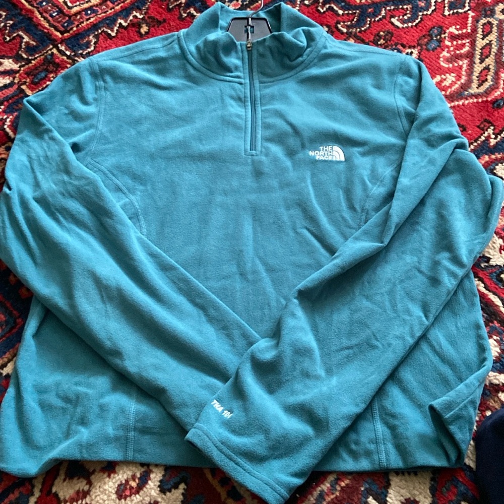 North face 1/4 zip pullover